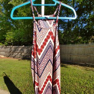 Cute Tank Top style Zig Zag dress, Stitch Fix XL